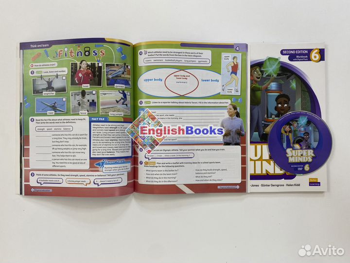 Super Minds 6 2ed (учебник,раб.тетрадь,диск)