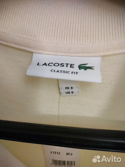Поло Lacoste оригинал