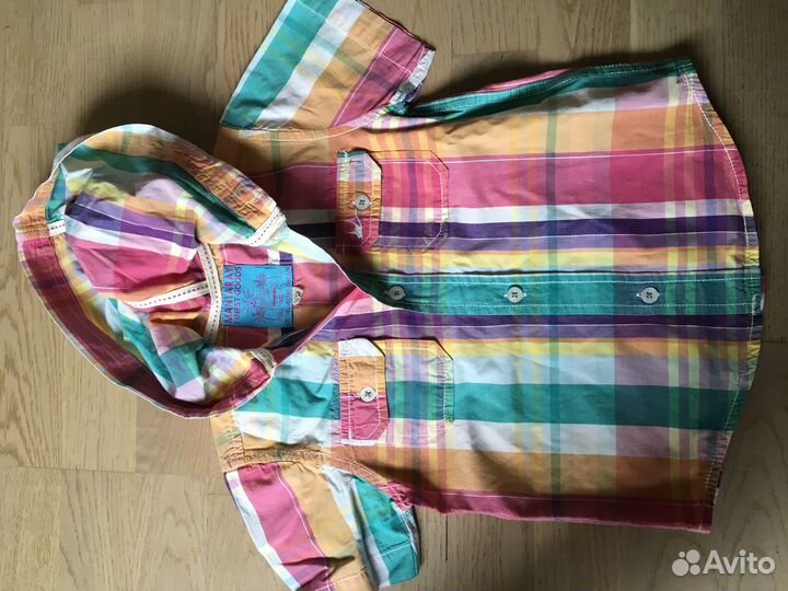 Детские рубашки 2/4 года