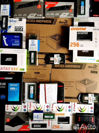 SSD диски и m2 nvme с гарантией до 3 лет