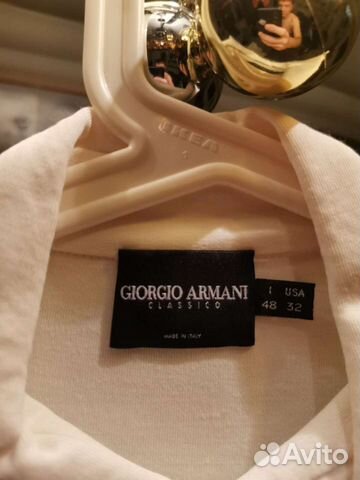 Giorgio Armani. Рубашка мужская хлопковая