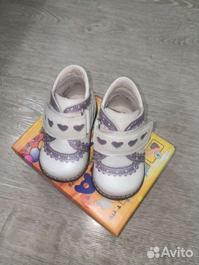 Ботинки для девочки, 17 размер