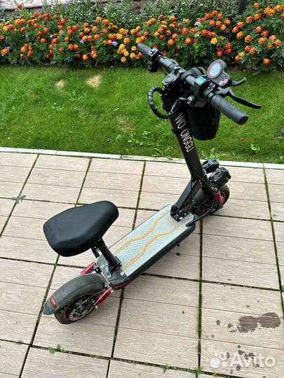 Самокат взрослый электрический бу