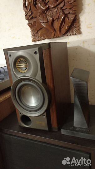 Стерео усилитель Technics SU2400+Kenwood LS-SE7