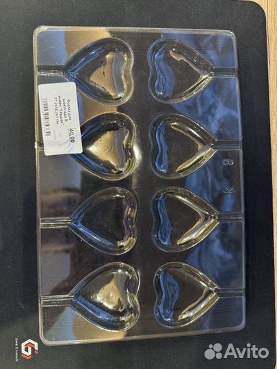 Формы пластиковые для шоколада