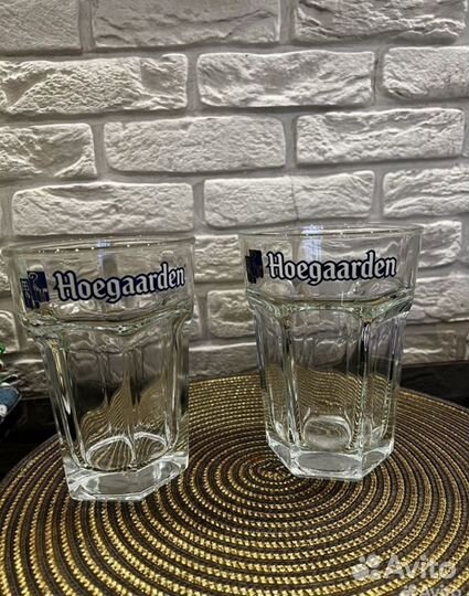 Пивной бокал hoegaarden