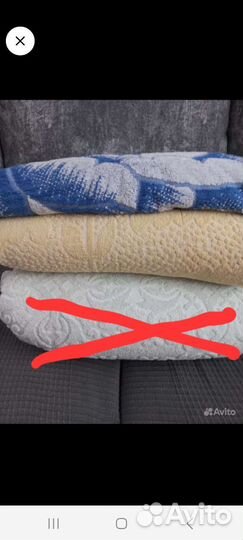 Махровая простынь, двустороняя, Китай