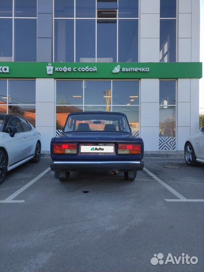 ВАЗ 2107 1.6 МТ, 1999, 111 000 км