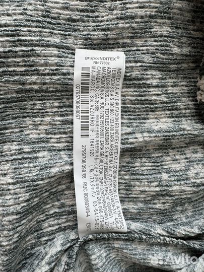 Платье zara новое 116