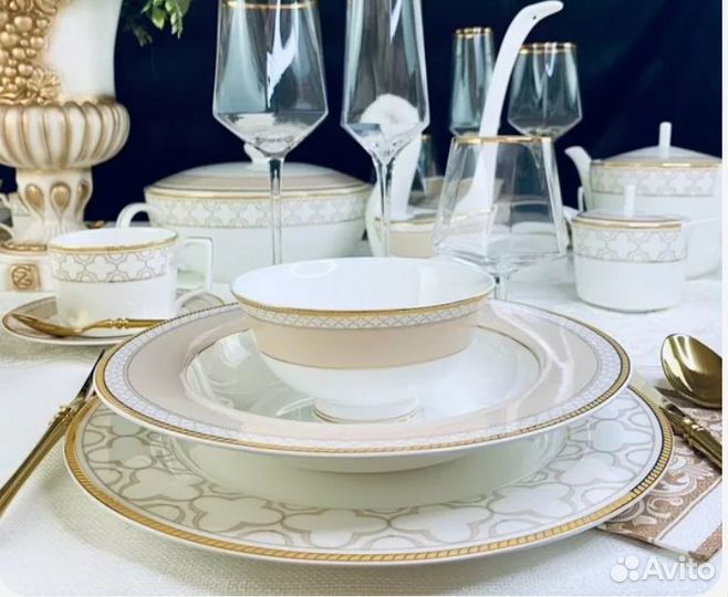 Сервиз обеденный, 28 предметов Жозефина, Lenardi