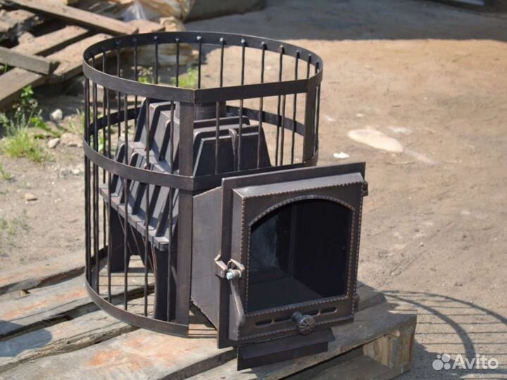 Печь банная чугунная Купечница 14