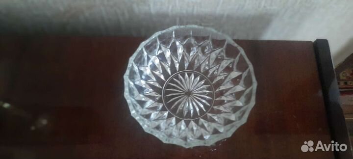 Салатник хрустальный СССР