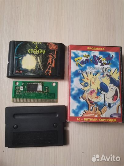 Картриджи sega стародельных лот2