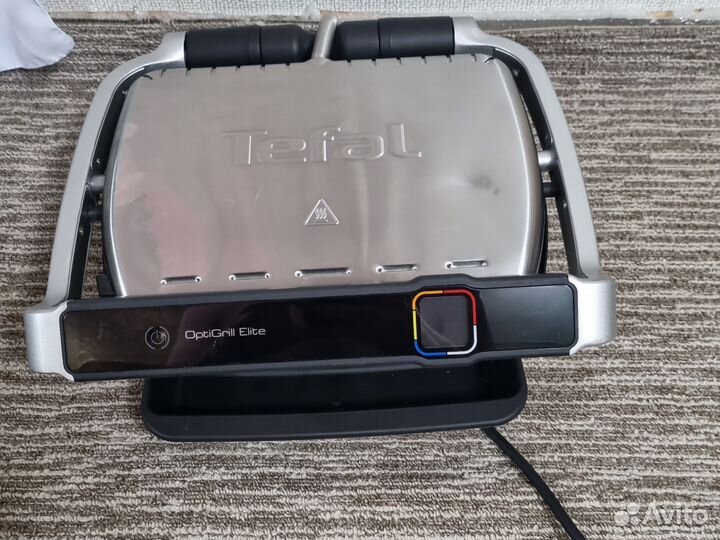 Гриль Tefal optigrill elite GC750D30