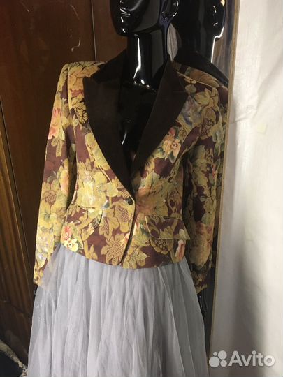 Винтажный пиджак 00' франция