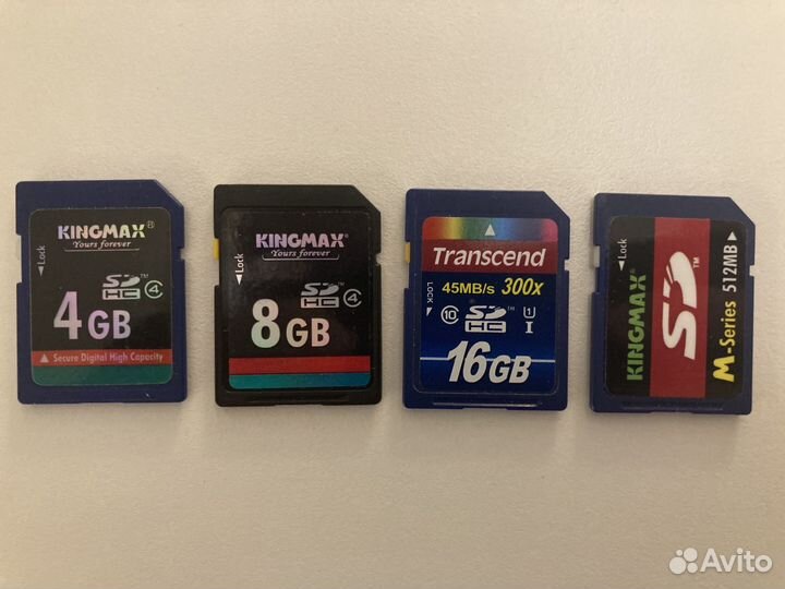 Карта памяти sdhc 16гб / 8гб / 4гб / 512мб