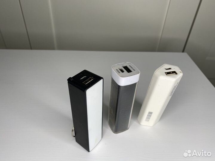 Внешний аккумулятор power bank 1000 mAh