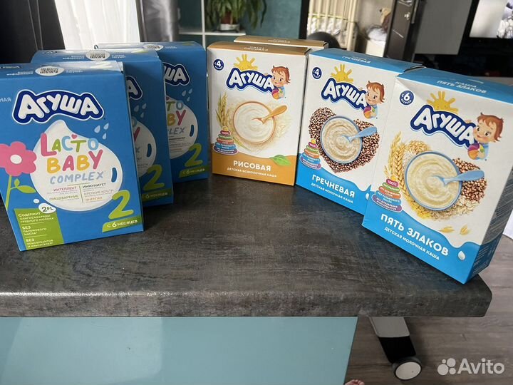 Детские каши и смеси