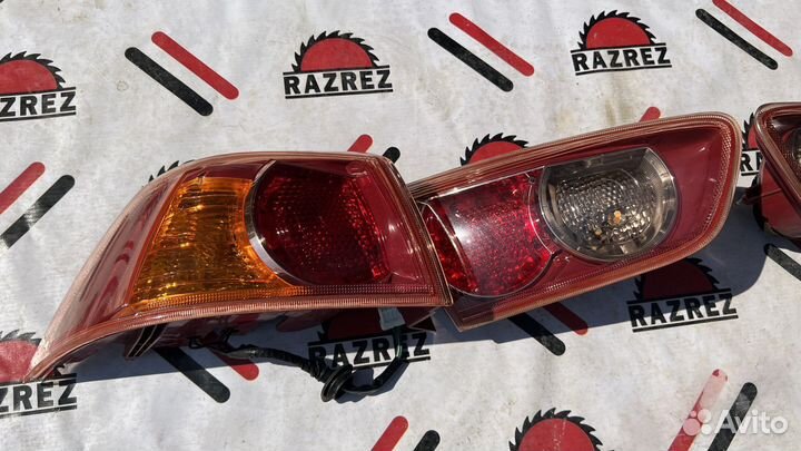 Задние фонари на mitsubishi lancer 10