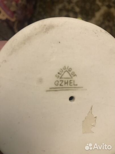 Подсвечник Гжель рыбки