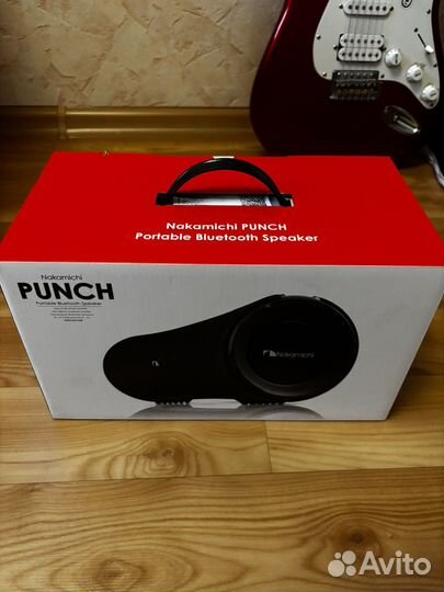 Блютуз колонка nakamichi punch black