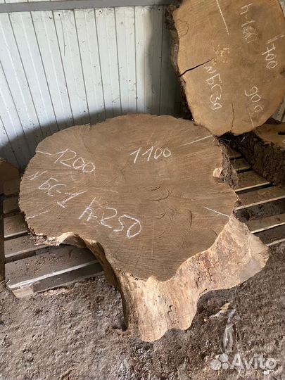 Большой торцевой слэб для дизайнерского стола