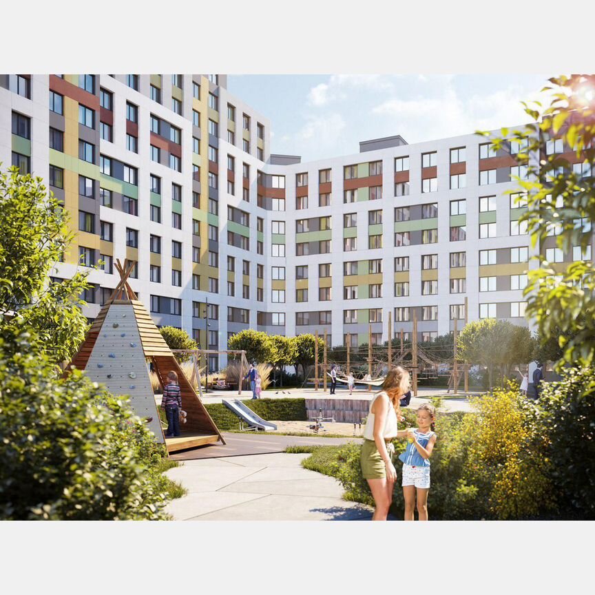 1-к. квартира, 40 м², 1/13 эт.