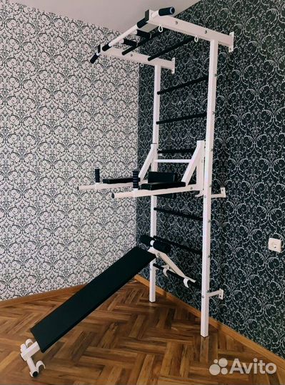 Шведская стенка с турником