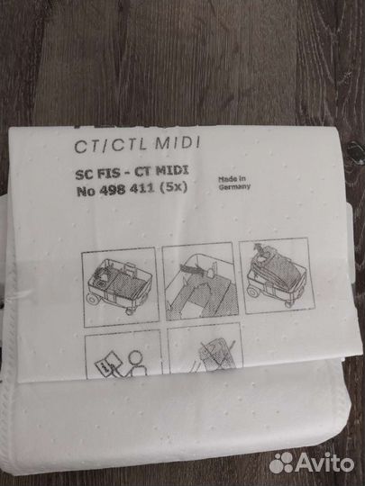 Festool мешки для пылесоса 498411