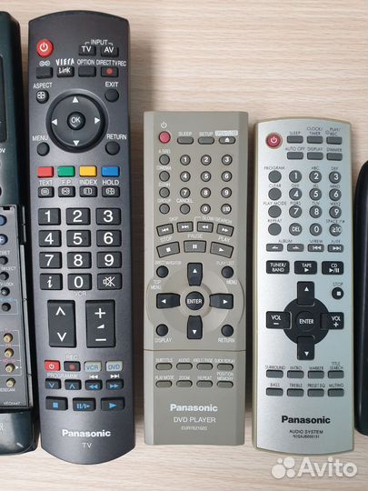 Пульты Панасоник. Panasonic. Оригинал