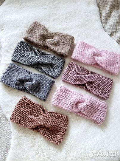 Повязка на голову женская