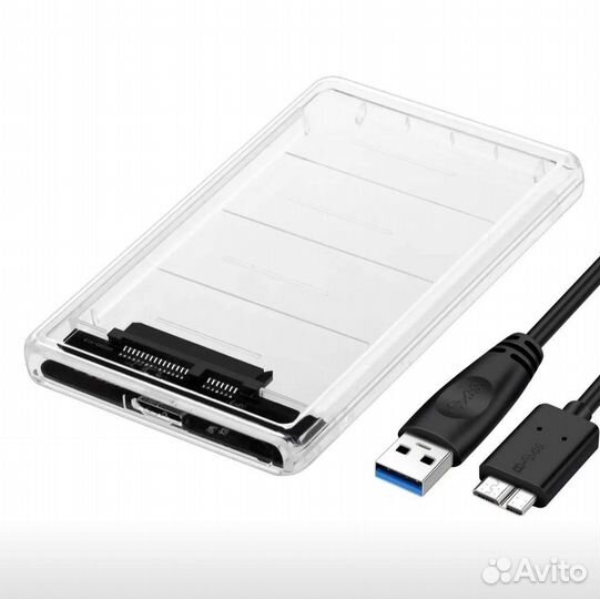 Бокс для жестокого диска, USB, SATA 3, 2.5