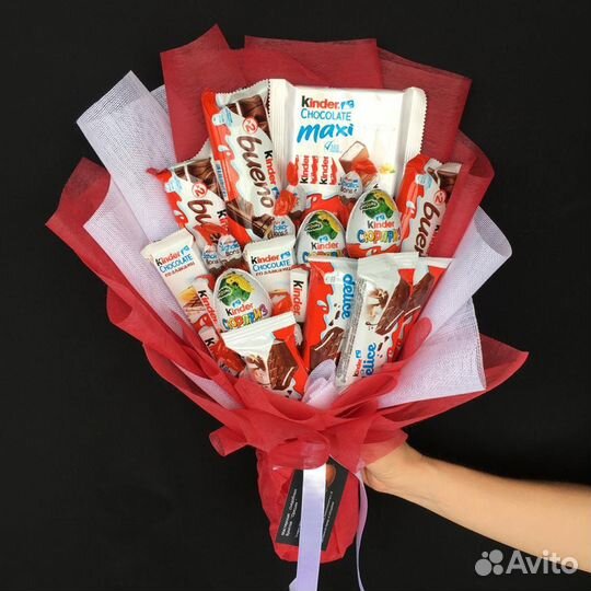 Букет из киндеров