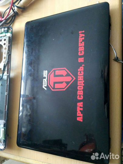 Asus n52d n61d разбор запчасти