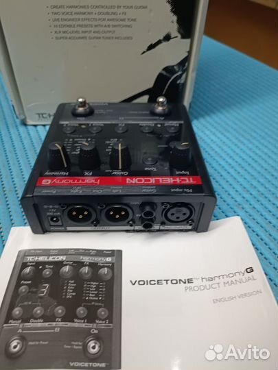 Вокальный процессор TC helicon voicetone harmony G