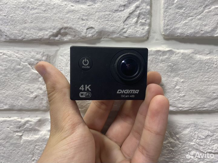 Экшн камера digma DiCam 400 (видеорегистратор)