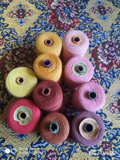 Нитки швейные