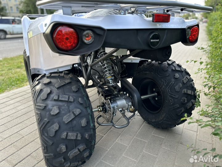 Новый квадроцикл motoland shark 200 лебедка