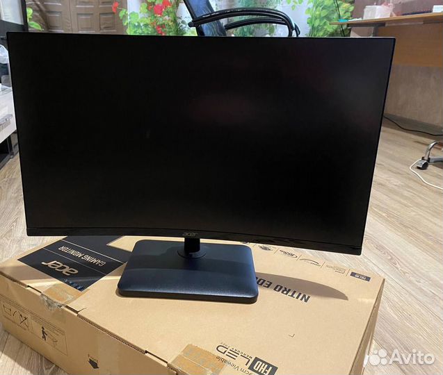 Монитор Acer ED270RPbiipx Black 165Hz, 27, 1920x10