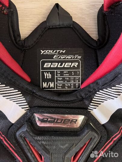 Нагрудник хоккейный bauer