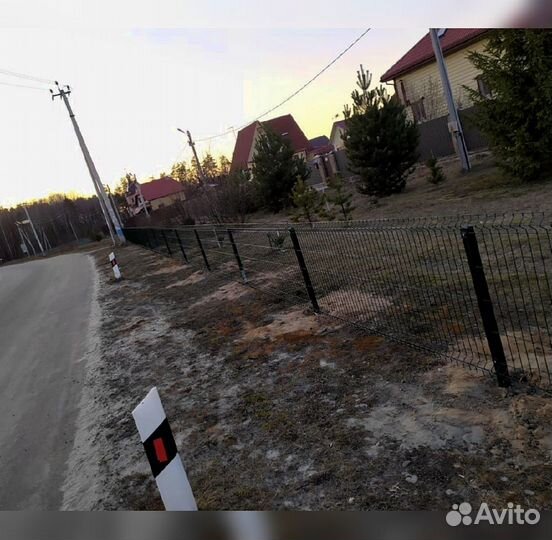 Забор сетка 3д