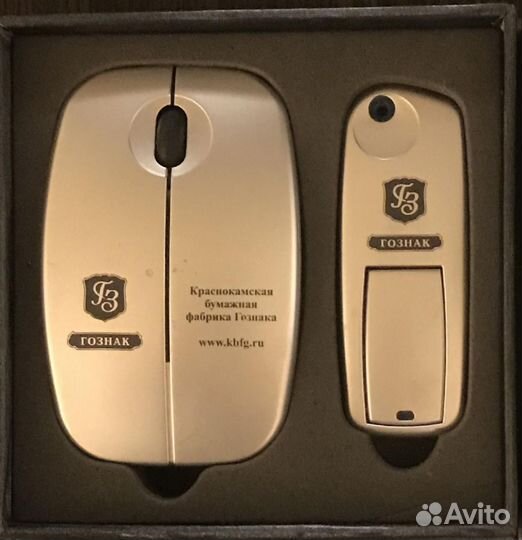 Мышь и флешка сувенирные 967 мб