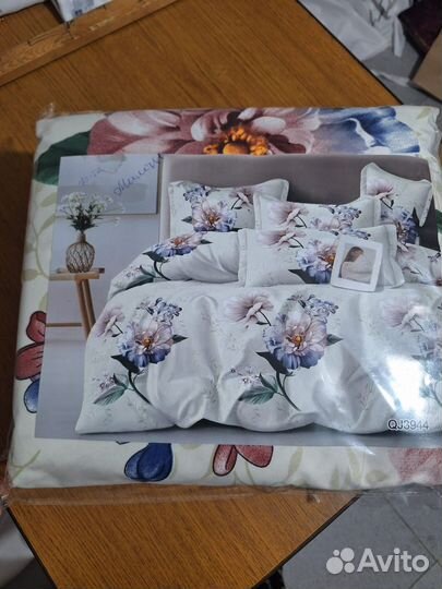 Постельное белье евро хлопок новое