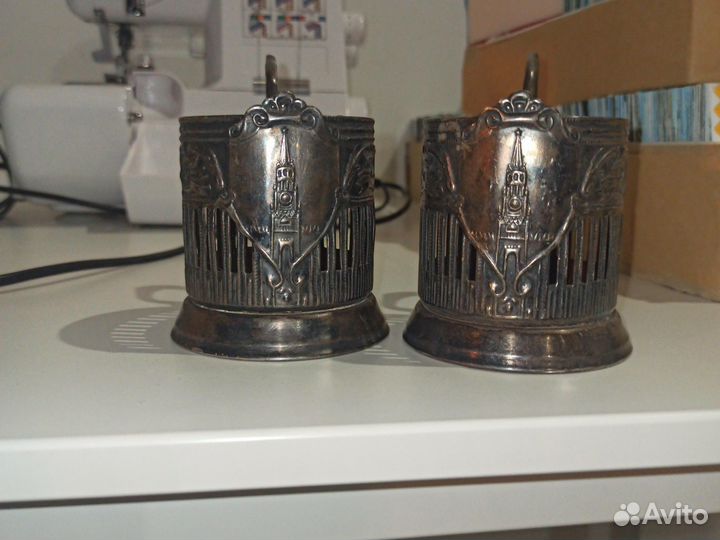 Подстаканникподстаканник Кремль Спасская Башня