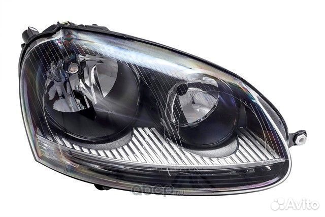 Фара правая черная VW Golf 5 (2003-2008)