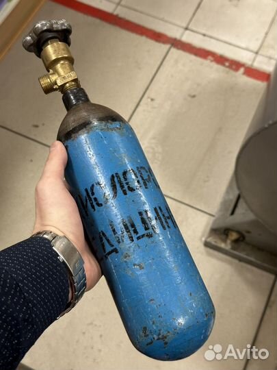 Кислородный баллон 1 литр