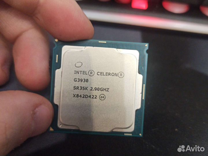 Процессор celeron g3930
