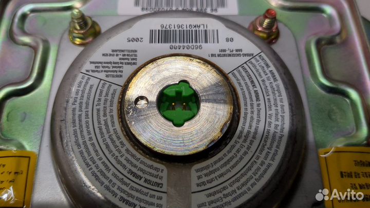 Подушка безопасности водителя Chevrolet Lacetti