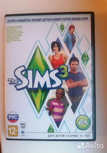 Диск sims 3