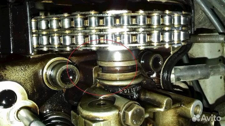 Двигатель m102 в разборе